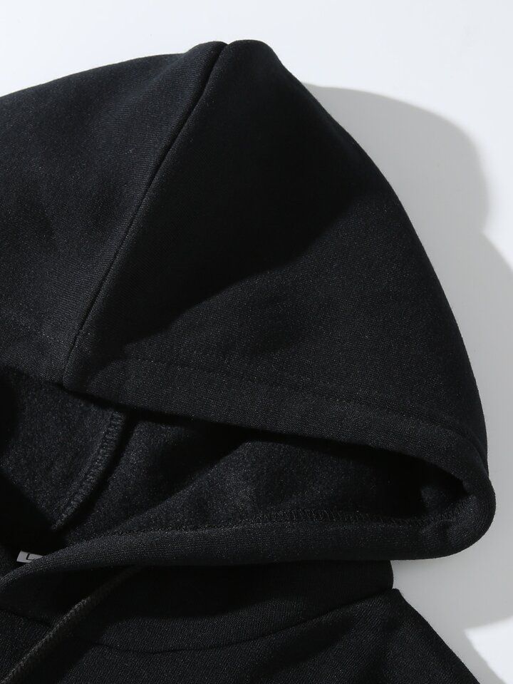 Classic Plain Hoodie – Soft Fleece Winter Wear