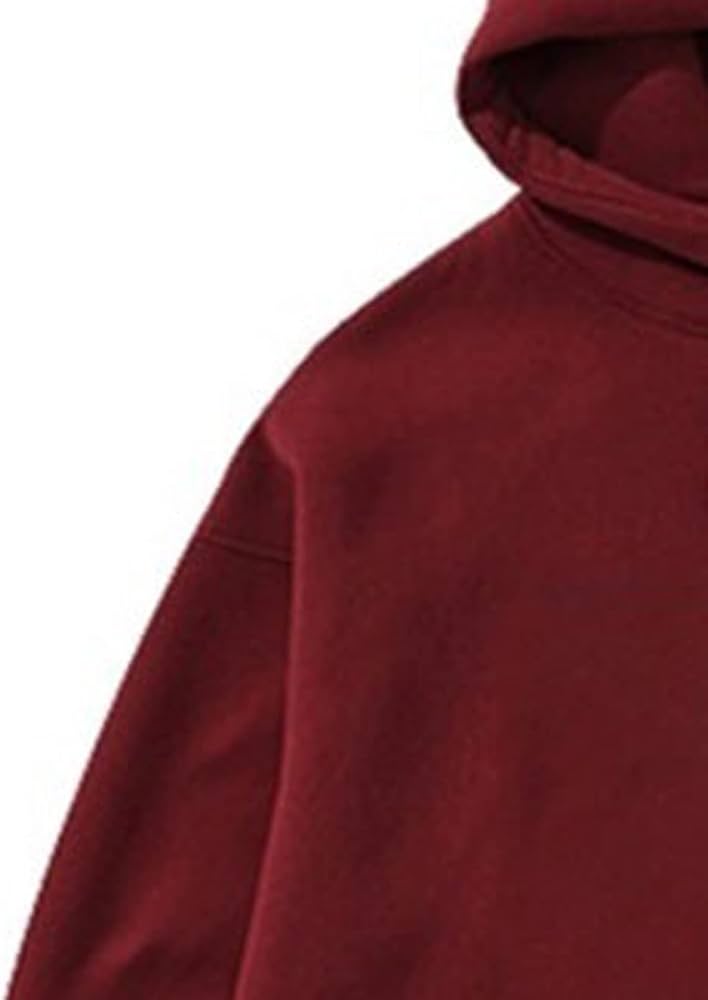 Classic Plain Hoodie – Soft Fleece Winter Wear