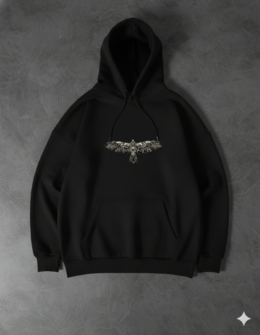 Alzaroon Premium Embroidered Hoodie