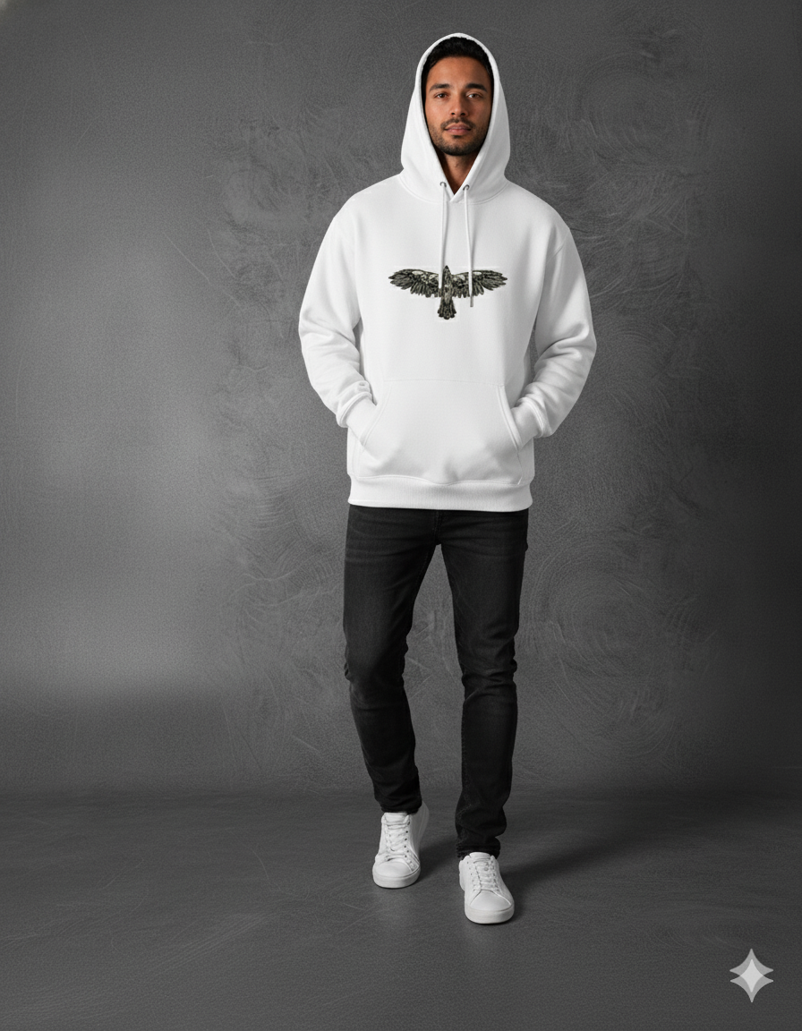 Alzaroon Premium Embroidered Hoodie