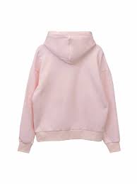 Alzaroon Pink Oversize Hoodie – Soft & Stylish
